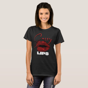 Brutale Rode Lippen T-shirt