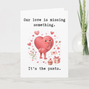 Brutale verjaardagskaart, Grappige Valentijnskaart Kaart