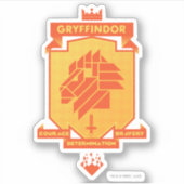 Brutalist GRYFFINDOR™ Crest Sticker (Voorkant)
