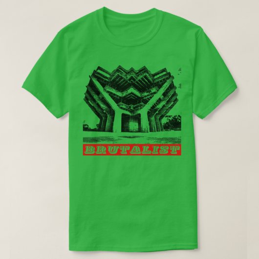 Brutalistische Architectuur Brutalisme Geisel Bibl T-shirt (Design voorkant)