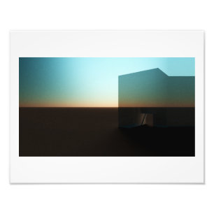 Brutalistische structuur #011 foto afdruk