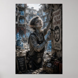 Brutaliteit / Theaterwerker / Appartementsgebouw Poster