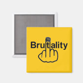 Brutaliteit van de politie van Magnet Magneet (Voorkant / Achterkant)