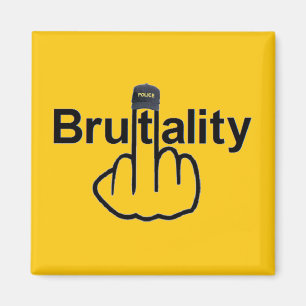 Brutaliteit van de politie van Magnet Magneet