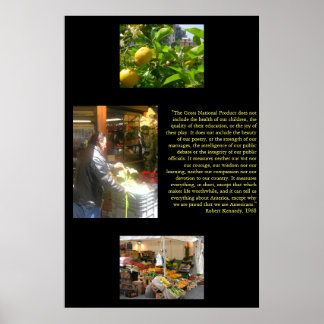 Bruto nationaal product poster