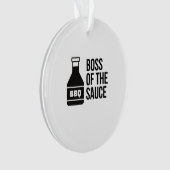 BRUTO VAN DE BBQ SAUCE ORNAMENT (voorkant)