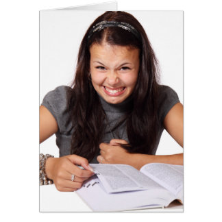 Bruto-woorden op een vooraf geschreven kaart