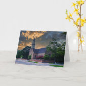 Bruton Parish Church Card Kaart (Gele Bloem)
