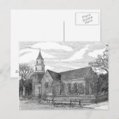 Bruton Parish Church, Williamsburg Briefkaart (Voorkant / Achterkant)