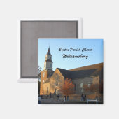 Bruton Parish Church, Williamsburg Magneet (Voorkant / Achterkant)