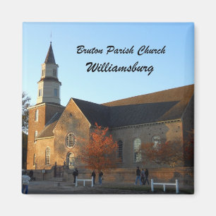 Bruton Parish Church, Williamsburg Magneet