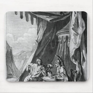 Brutus en Cassius in Brutus's Tent Muismat