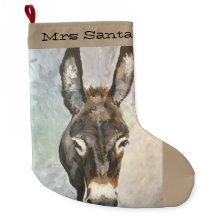 Brutus Miniature Donkey Kerstmis stoppen