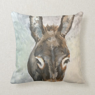 Brutus The Miniature Donkey Pillow Kussen