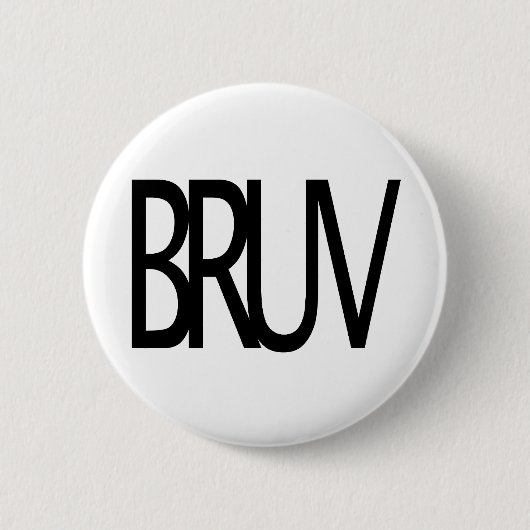 Bruv Ronde Button 5,7 Cm (Voorkant)