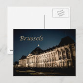 Bruxelles Belgique Palais Royal Carte postale (Devant / Derrière)