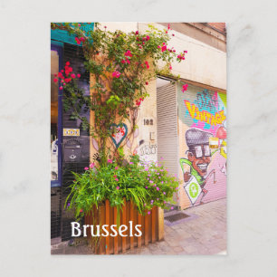 Bruxelles Belgique photo de rue Carte postale