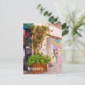 Bruxelles Belgique  photo de rue  Carte postale (Debout devant)