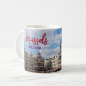 Bruxelles Belgique Pittoresque Café Mug Cup Souven (Devant gauche)