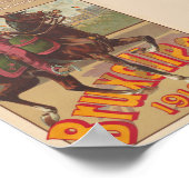 Bruxelles Belgique Poster vintage 1910 (Coin)