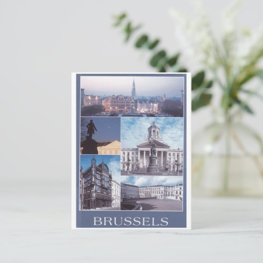 Bruxelles - Carte postale (Debout devant)