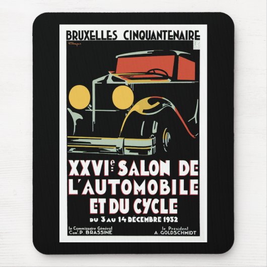 Bruxelles Cinquantenaire Muismat (Voorkant)