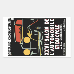 Bruxelles Cinquantenaire Rechthoekige Sticker