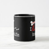Bruxelles Griffon (I Love) Mug (Centre)