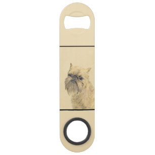 Bruxelles Griffon Peinture - Cute Original Chien A