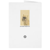 Bruxelles Griffon Peinture - Cute Original Chien A (Dos)