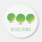 Bruxelles Sprouts | Magnet (Devant)