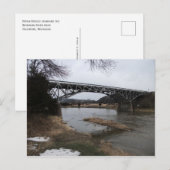Bryan Bridge, Niobrara River, Valentijn, Nebraska Feestdagenkaart (Voorkant / Achterkant)