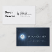 Bryan Craven Visitekaartje (Voorkant / Achterkant)