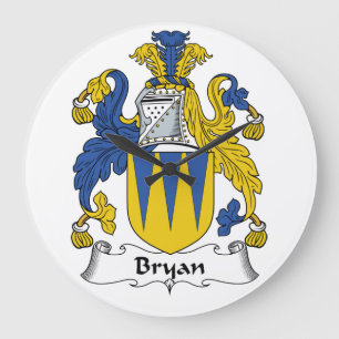 Bryan Family Crest Grote Klok