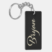 Bryan Name whitegold Porte-clés (Devant gauche)