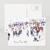 Bryant Park, NYC Briefkaart (Voorkant / Achterkant)