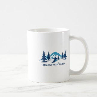 Bryant Wisconsin Skigebied Skiën Skiloper Koffiemok