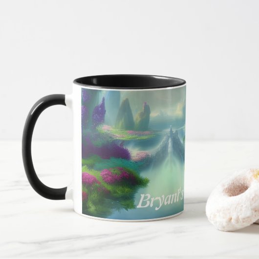 Bryant's Morning Tea Gepersonaliseerd  Mok (Met donut)