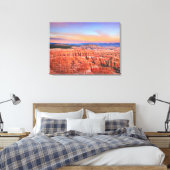 Bryce Canyon Art Canvas Afdruk (Insitu (Slaapkamer))