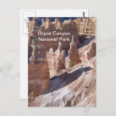 Bryce Canyon Briefkaart (Voorkant / Achterkant)