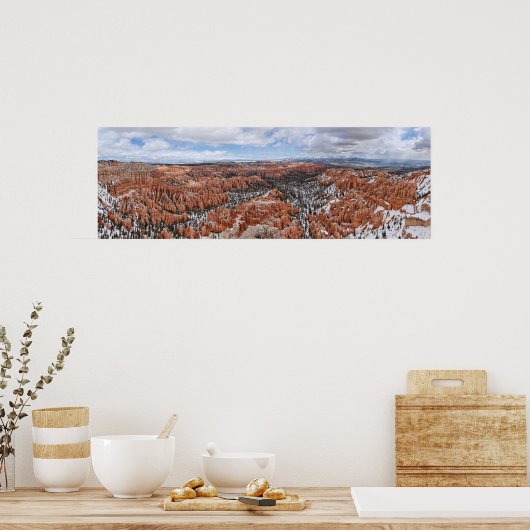 Bryce Canyon: Bryce Point Panoramic Print (Keuken)