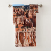 Bryce Canyon Hoodoos Utah Zuidwest Bad Handdoek (Insitu)
