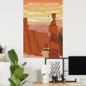 Bryce Canyon II Poster (Thuiskantoor)