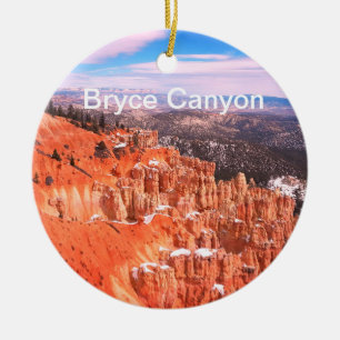 Bryce Canyon kerstboomversiering Keramisch Ornament