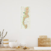 Bryce Canyon map poster (Keuken)