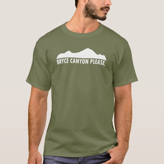 Bryce Canyon Nationaal Park T-shirt (Voorkant)