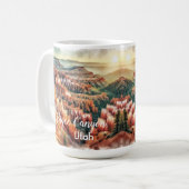 Bryce Canyon, Nationaal park Utah Koffiemok (Voorkant links)