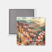 Bryce Canyon, Nationaal park Utah Magneet (Voorkant / Achterkant)