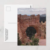 Bryce Canyon National Park briefkaart (Voorkant / Achterkant)