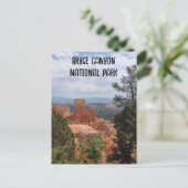 Bryce Canyon National Park briefkaart (Staand voorkant)
